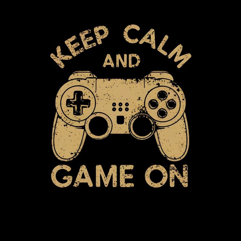 Bleiben Sie ruhig und spielen Sie auf dem Gamecontroller