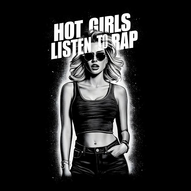 filles chaudes écoutent du rap