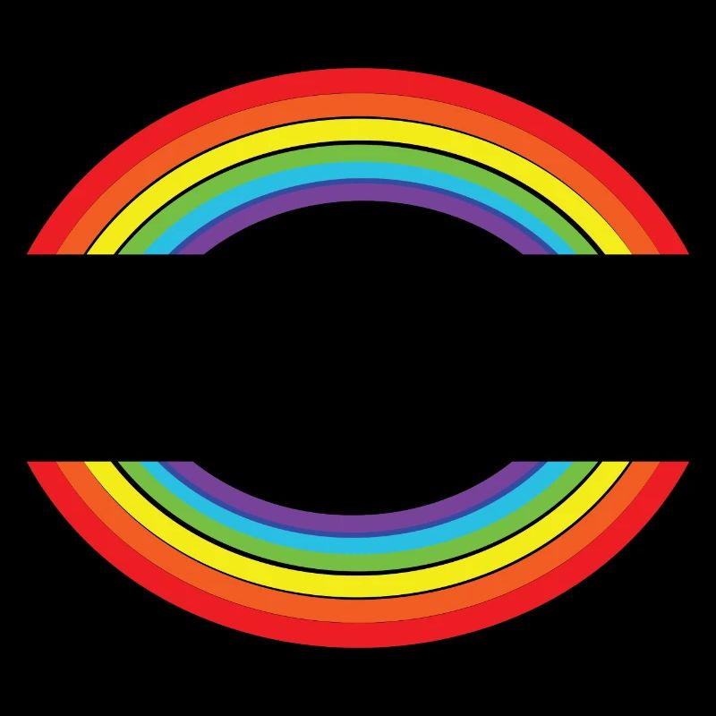 Rainbow customizable first name mood gift