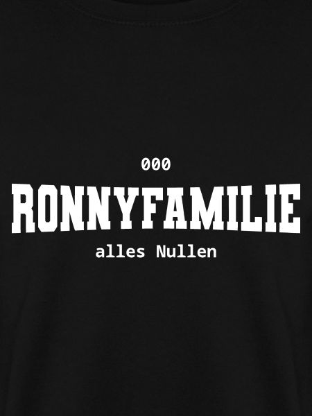 Ronnyfamilie - alles Nullen