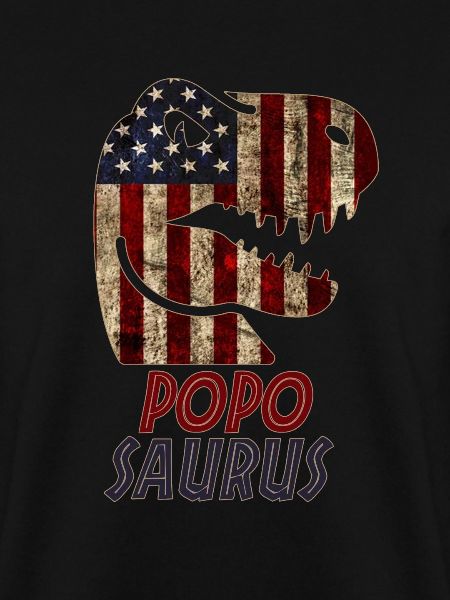 Patriotic Popo Dinosaur