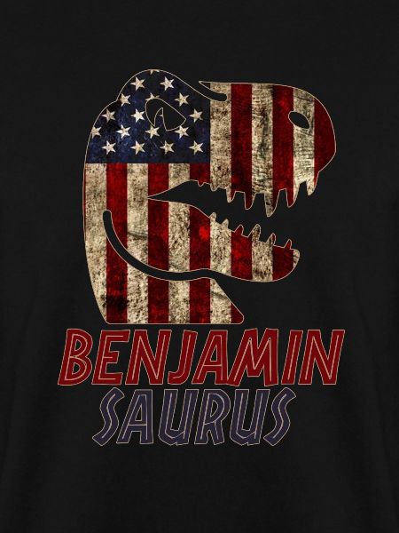 Patriotic Benjamin Dinosaur Benjaminsaurus