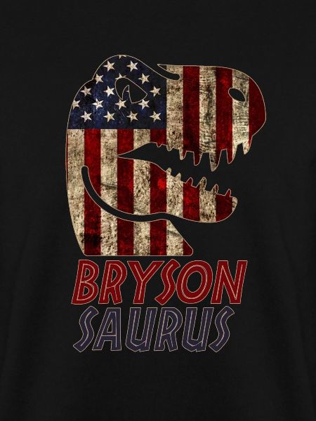 Patriotic Bryson Dinosaur Brysonsaurus