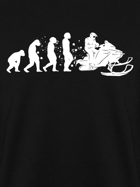 Snowmobile driver Snowmobile Evolution