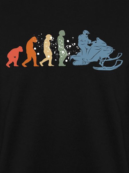 Snowmobile driver Snowmobile Evolution