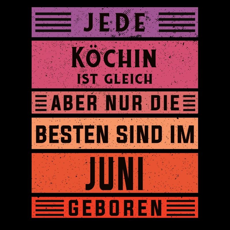 Koch Geburtstag Juni geboren Hobby Köchin