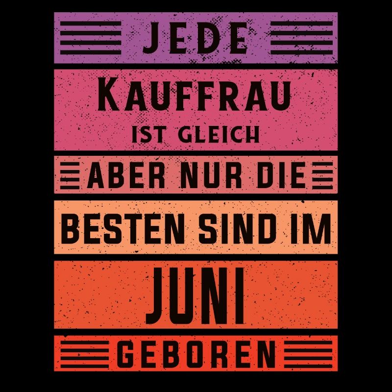 Einzelhändler Geburtstag Juni geboren Kauffrau