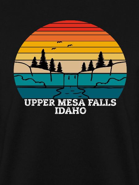 Upper Mesa Falls Idaho