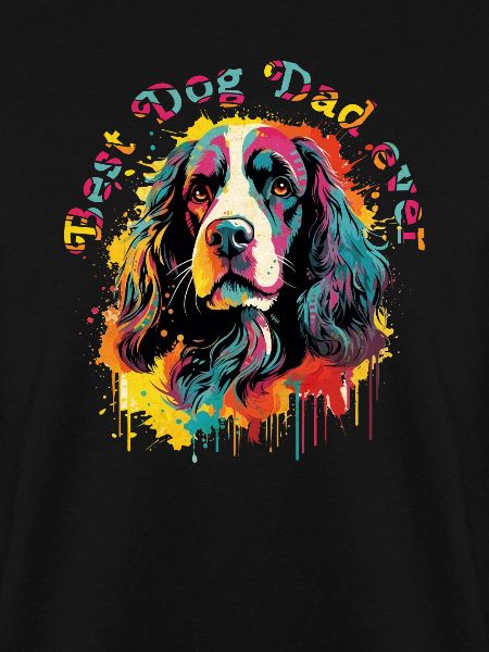 Hunde-Papa Hunderasse Englisch Springer-Spaniel