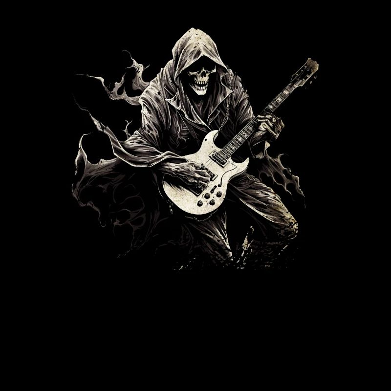 Guitariste Tshirt Cordes de guitare électrique