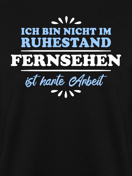 Ruhestand Rentner Pensioner Fernsehen