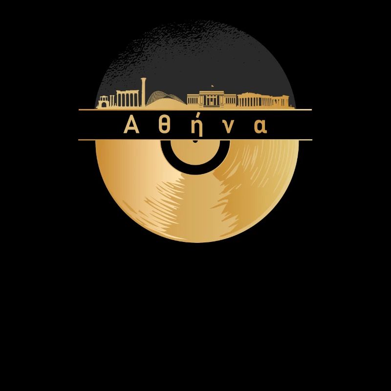 Vinyl Record - Skyline-Greece-Athens