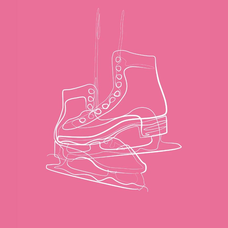 Schlittschuh Eislauf