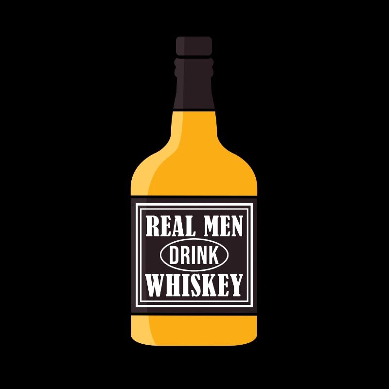 Real Men Drink Whiskey