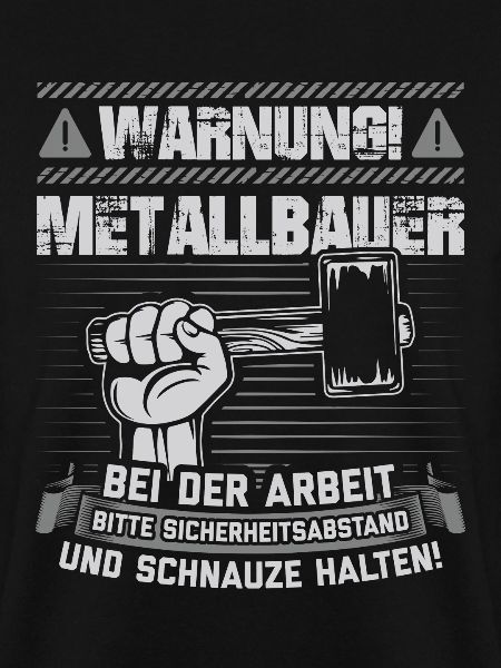 Metallbauer Metallbau Schlosser Geschenk