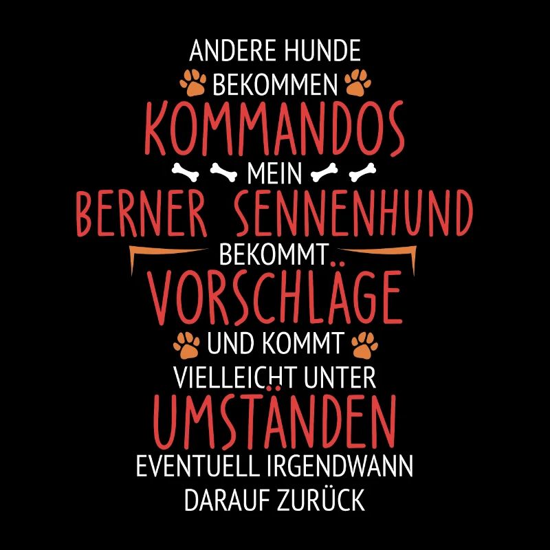 Berner Sennenhund Kommandos