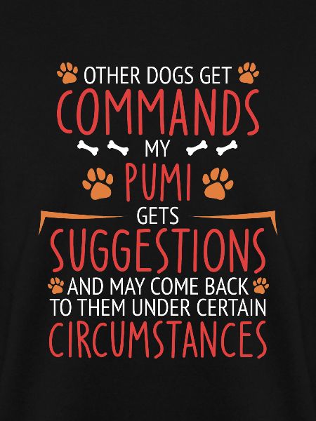Pumi Commands Paw