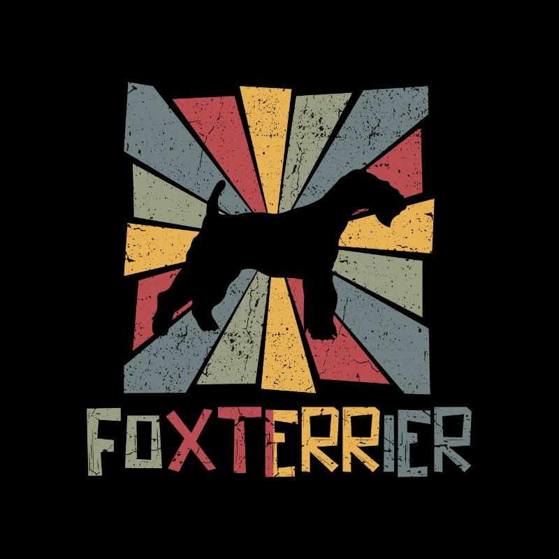 Fox Terrier Vintage Rétro