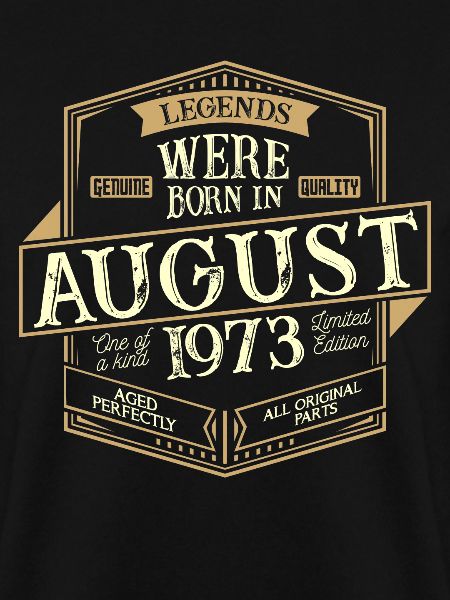 August 1973 Birthday Man