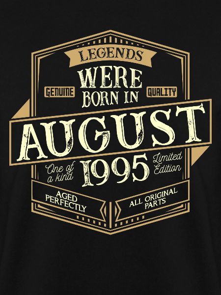August 1995 Birthday Man