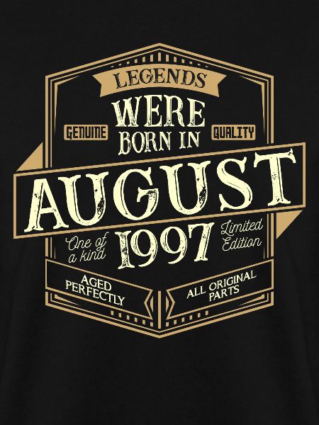 August 1997 Birthday Man