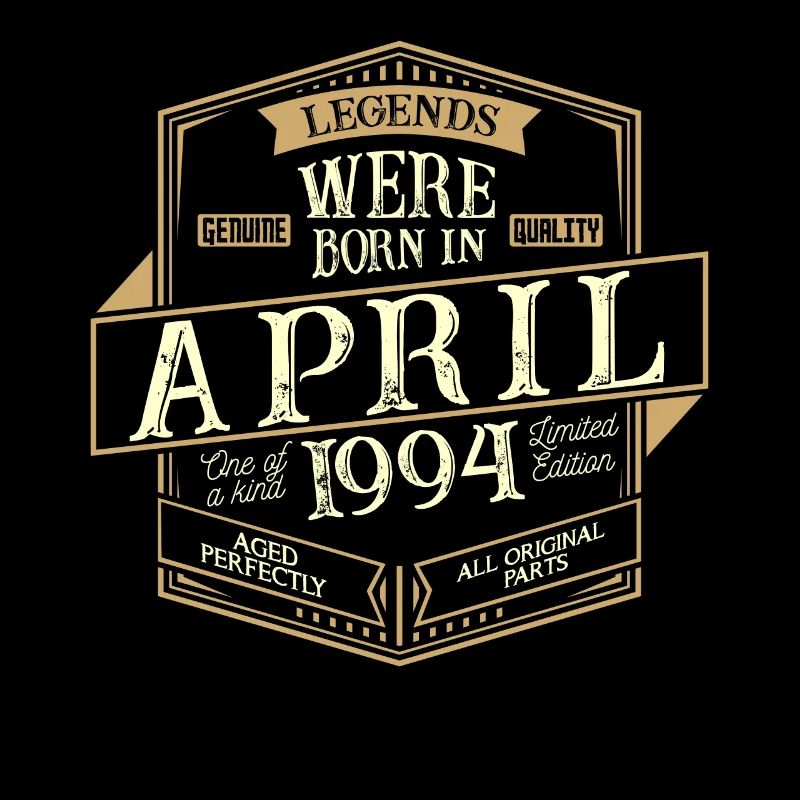 April 1994 Geburtstag Mann