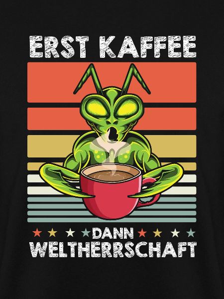 Mantis Gottesanbeterin Kaffee