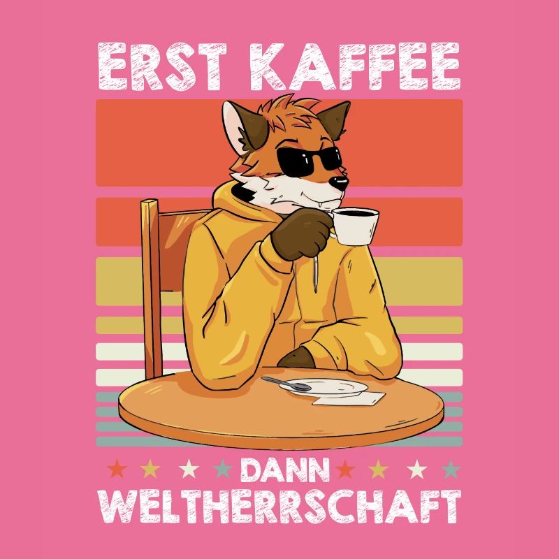 Fuchs Sonnenbrille Kaffee