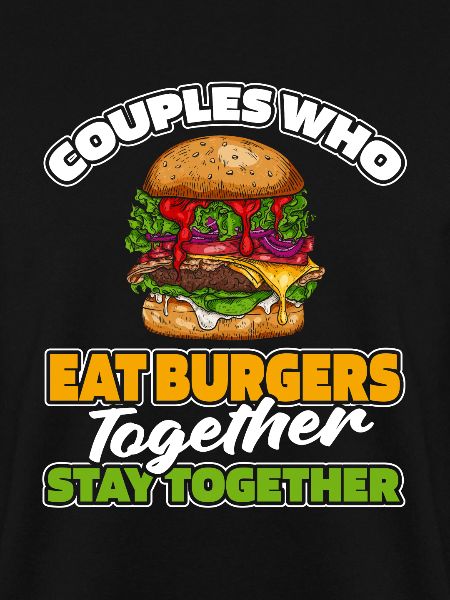 Burger Hamburger Paar