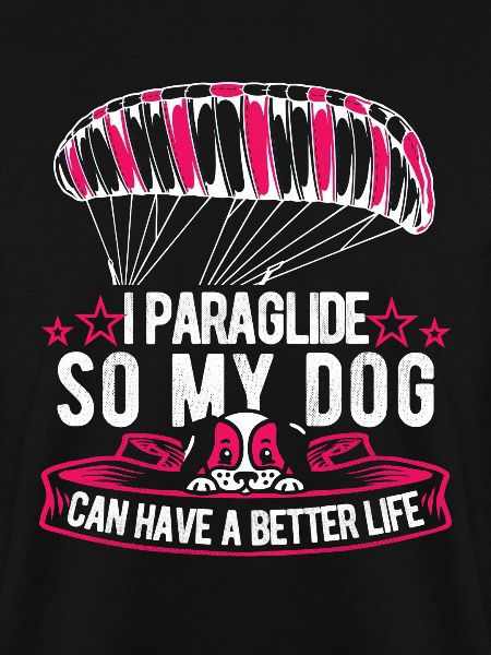 Paragleiter Paragleiten Hund