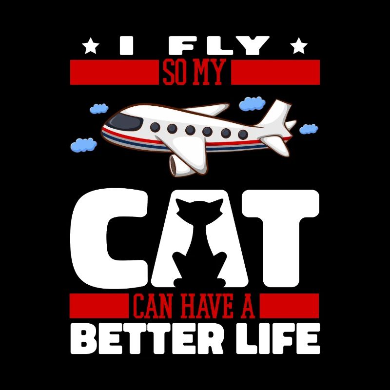 Flugbegleiter Stewardess Katze