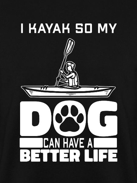 Kayaker dog