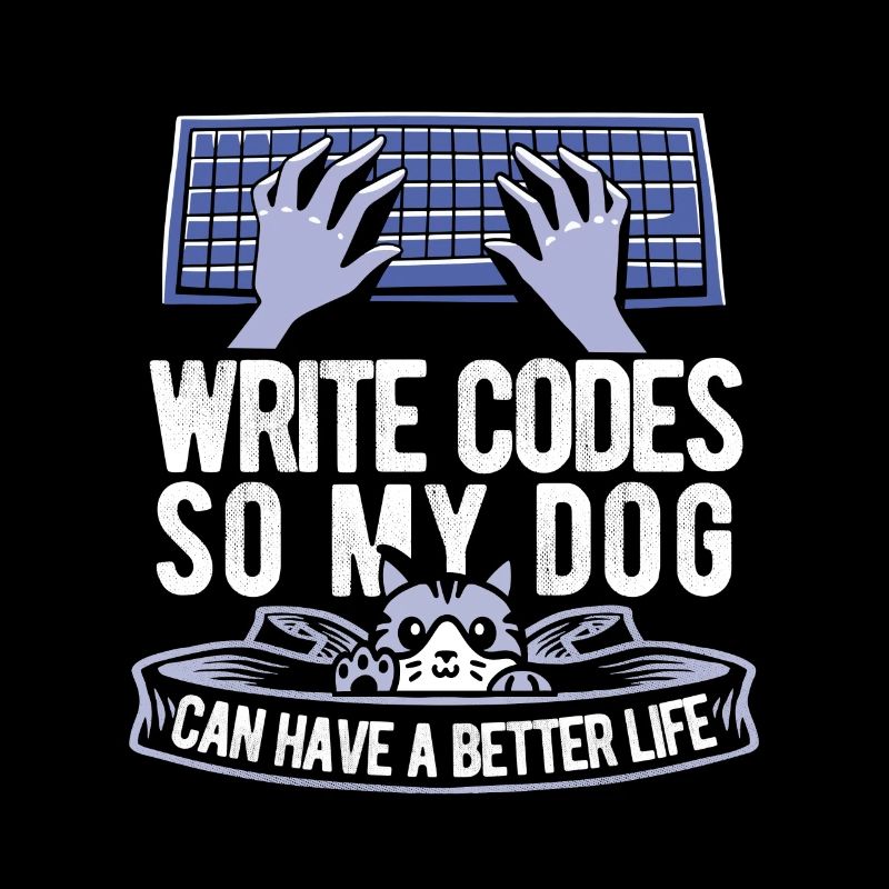 Entwickler Coder Programmierer Katze