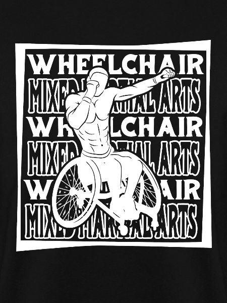 Mixed Martial Arts Rollstuhl
