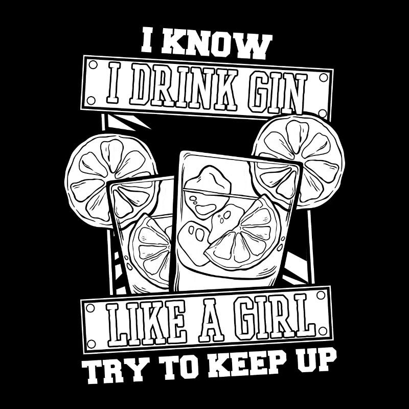 fille au gin