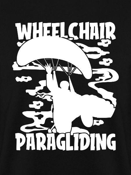 Paragleiter Paragleiten Rollstuhl
