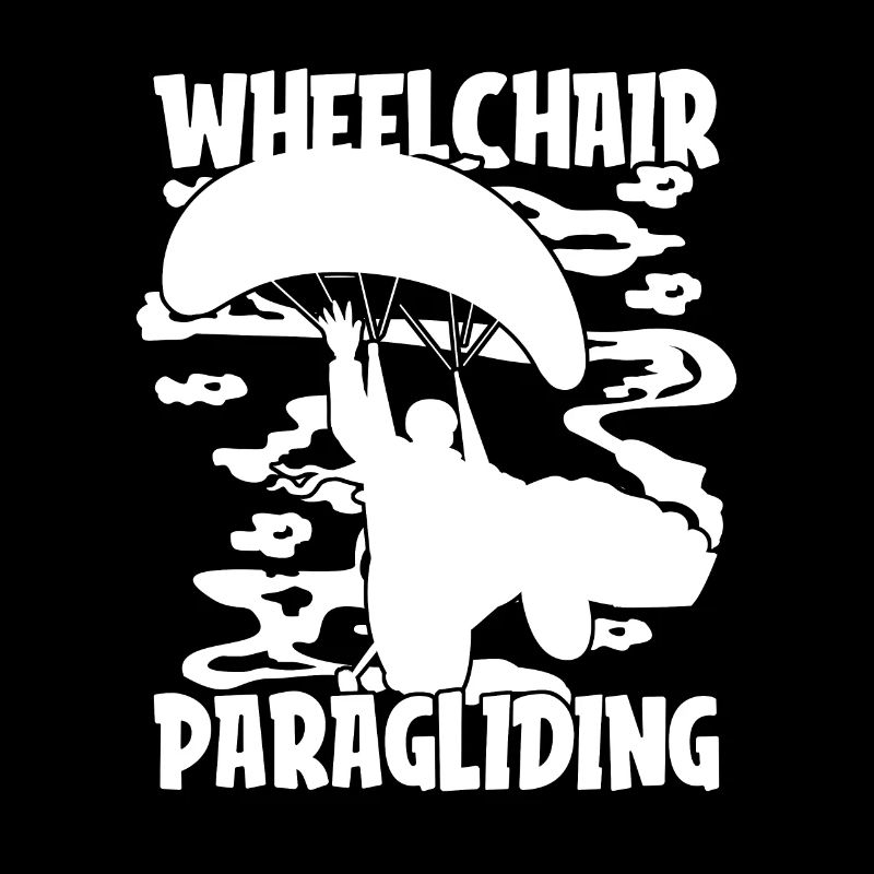 Paragleiter Paragleiten Rollstuhl
