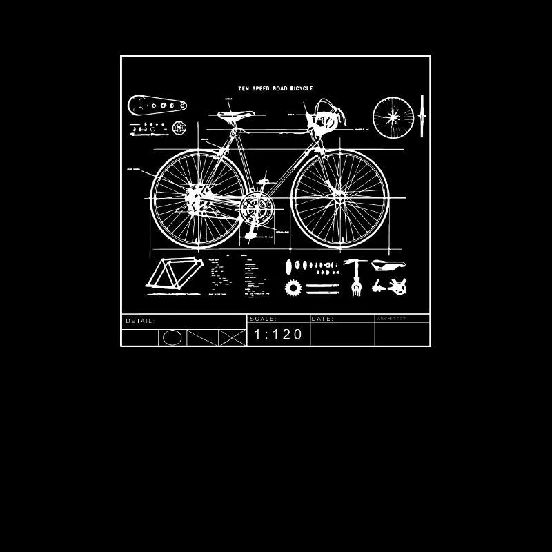Cyclistes sur route