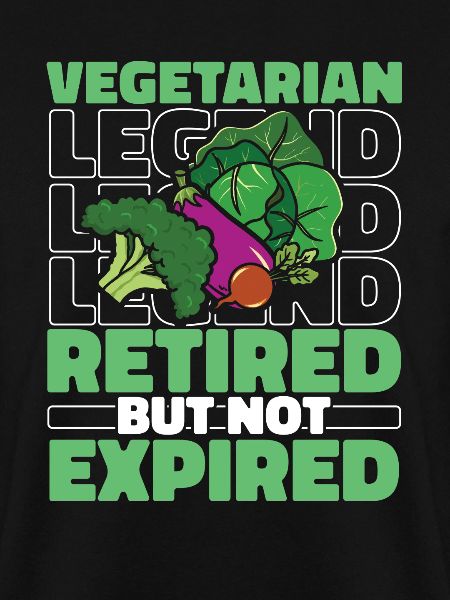 Vegetarisch Vegetarier Im Ruhestand