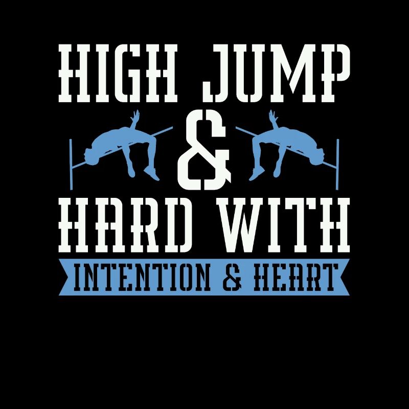 Jump High & Hard With Intention Running High Jump