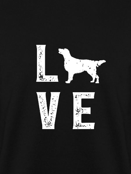 Flat Coated Retriever Love