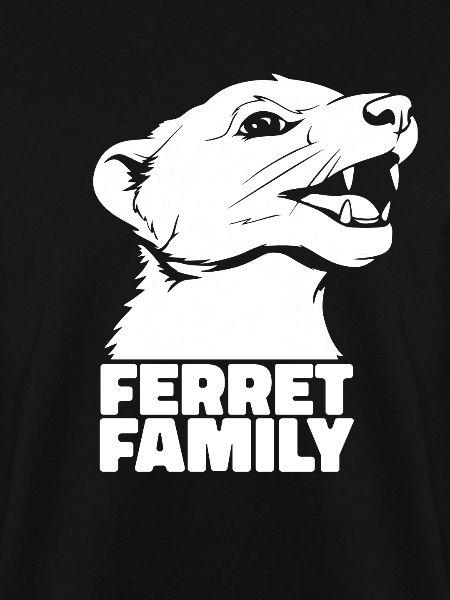 Frettchen Iltis Familie