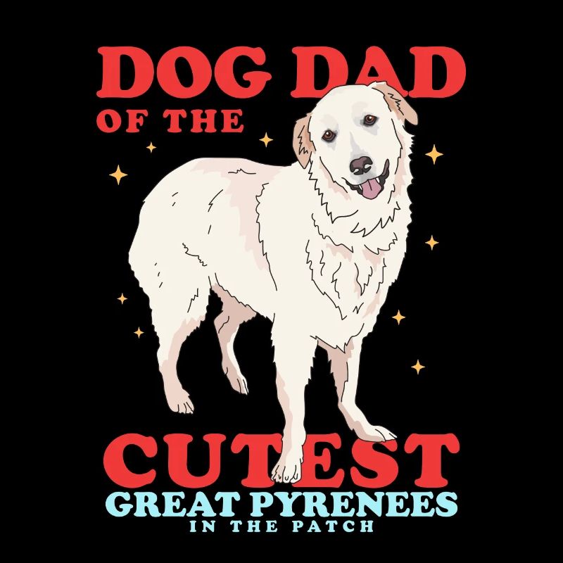 Pyrenäenberghund Dad | Hundebesitzer Geschenk