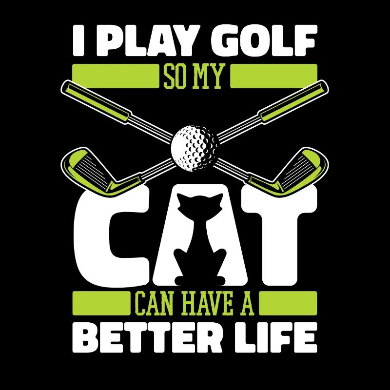 Golf Golfeur Chien de golf