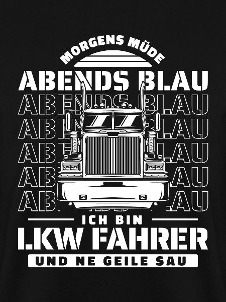 Lkw Fahrer Trucker Lastwagenfahrer