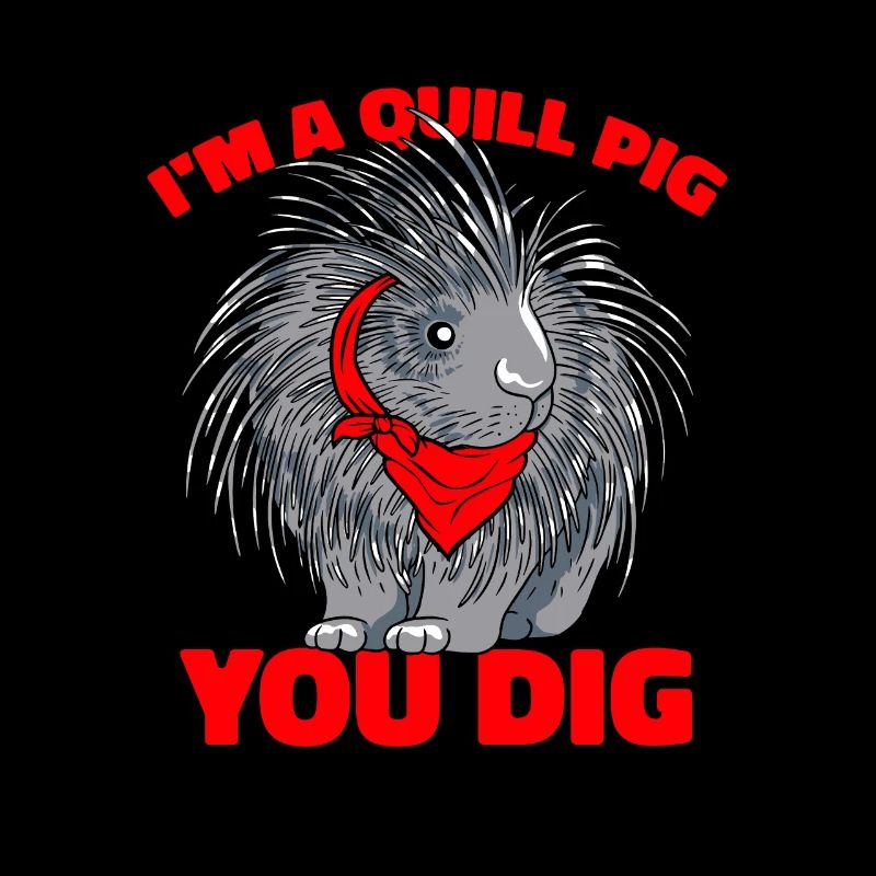 Stachelschwein Lustig
