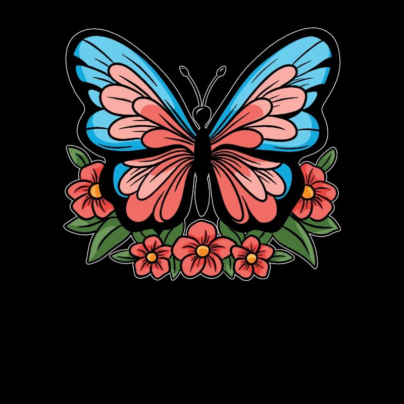 Schmetterling Blumen