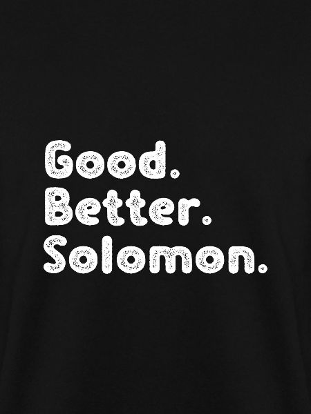Good better Solomon