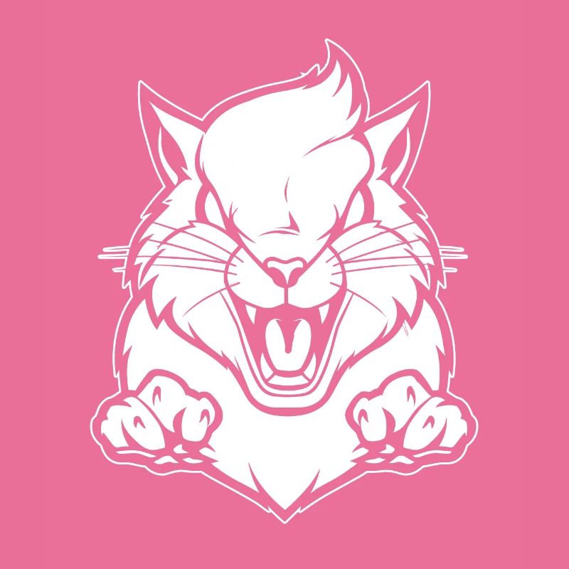 Eichhörnchen Wütend