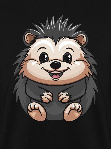 Stachelschwein Lächelnd